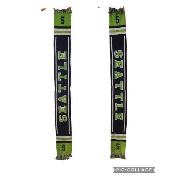 NWT ChoKoLids Seattle Seahawks NFL Reversible Scarf - Picture 1 of 9